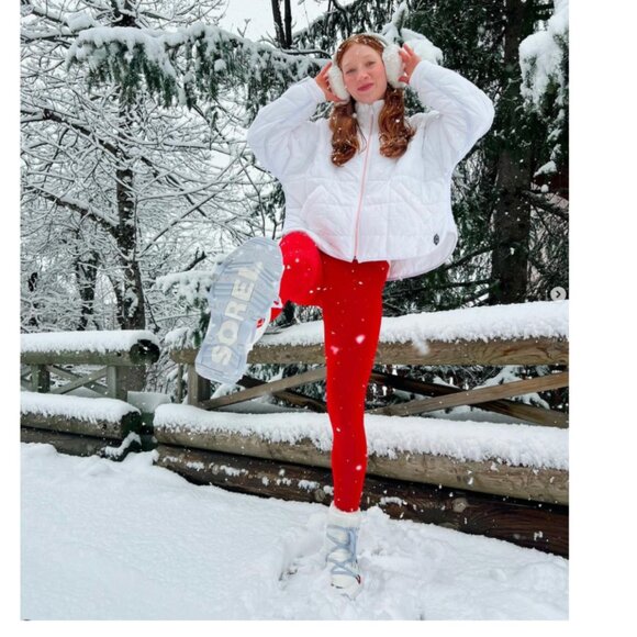 Free People Movement Pippa Packable Puffer Jacket -White - Small - Picture 12 of 13